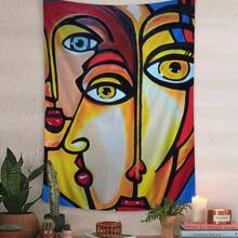 Artist Pablo Picasso Tapestry Art Printing Japanese Wall Tapestry Anime Wall Hanging Home Decor - z6 - 查看 13