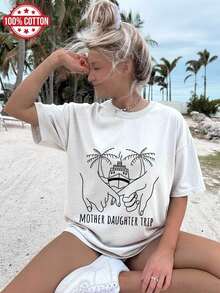 Women T-Shirts - [White] - View 7