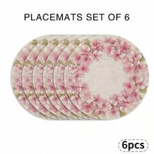 A Round Pattern With Plum Blossoms, Flowers And Green Leaves, Suitable For Spring, Summer, Autumn And Winter Seasons - Multicolor - View 22