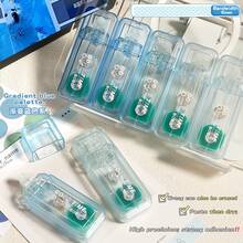 6卷装精美双面点状胶带，直角/弧形，易于粘贴，适用于DIY贴纸、办公及学校用品、帐篷、艺术项目，是理想的礼品之选，永久性卷状胶带，配有胶带座，适用于工艺品和剪贴簿。 - 多色 - 查看 10