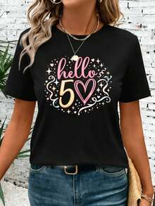 Women T-Shirts - Black - View 1