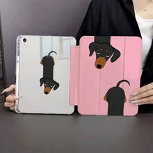 1 chiếc ốp lưng máy tính bảng in hình chó Dachshund màu hồng, tương thích với iPad thế hệ thứ 10 10.9 inch 2022 / Air 13 (M3 2025) / Air 11 (M3 2025). Tương thích với SAMSUNG, , Oppo Pad, Matepad, Vivo Pad, Honor Pad. - Nhiều màu - Xem 3