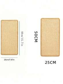 Cat Scratching Board, Sisal Rope Cat Scratching Board - No Mess, Sofa Scratching Board For Exercise And Relaxation - Perfect Gift For Cats And Cat Owners, Anti-Cat Scratch Sofa Protector Film, Multi-Functional Cat Toy Mat Suitable For Various Pet Activity Areas - Multicolor - View 9