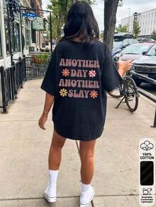 Women T-Shirts - Black - View 6
