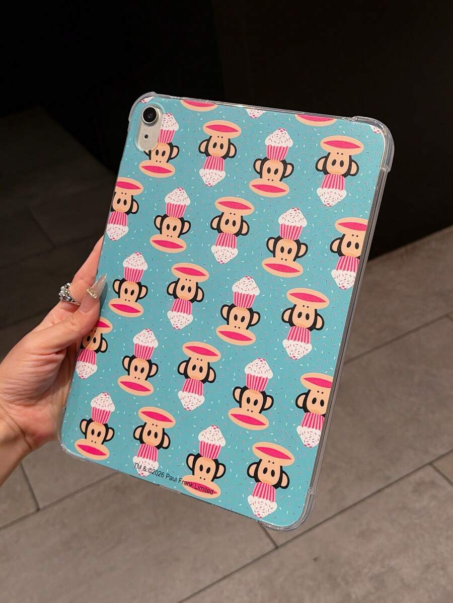 Ốp lưng máy tính bảng trong suốt chính hãng Paul Frank, họa tiết khỉ bánh kem và ruy băng, phù hợp với các dòng máy Air2, 9.7 inch 2018, Air 10.5 inch 2019, Pro 11 inch 2020, Pro 12.9 inch 2018, Air 10.9 inch 2020. Có thể dùng làm quà tặng ngày lễ, mang theo khi đi làm và sử dụng hàng ngày với khả năng chống rơi vỡ chất lượng cao. - Nhiều màu - Xem 1