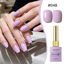 1 Bottle 15ml XEIJAYI Solid Color Gel Nail Polish, High Gloss, Long-Lasting, UV LED Removable Gel Nail Polish - Multicolor - View 20