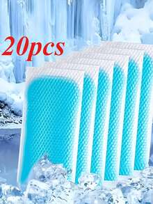 30 pièces/20 pièces/6 pièces/2 pièces Autocollants rafraîchissants, ajustement confortable, adhésif puissant, convient pour le refroidissement à la maison et en extérieur. Emballés individuellement, essentiels pour l'été. Convient pour les étudiants, les voyages, les petits cadeaux, les fêtes, les jeux, les bouteilles d'eau, les salles de classe, les téléphones, etc. Recommandé comme cadeau pour la famille et les petites amies (nouveaux ou anciens styles aléatoires) - Très grand - Voir 16
