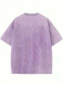 Vintage Washed T-Shirt For Women - 230g Short Sleeve, Crew Neck, Retro Loose Fit With Washable Softness, Casual Spring And Summer Clothing For Layering (Machine Washable)-Lightweight - [咖啡店] - 查看 11