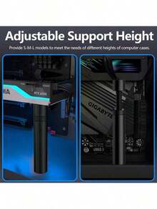 Universal GPU Support Bracket, Widely Compatible With Multiple Models, GPU Anti-Sag Bracket, GPU Bracket, Anti-Sag Bracket, A Small Gift For Boyfriend, Computer Office Supplies - View 5