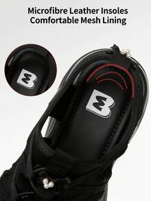 somiliss Sandalias deportivas casuales para mujer, nueva llegada de verano, plataforma de 6 cm, ligeras, suaves, de slip-on, cómodas, zapatos para caminar al aire libre, color negro - Negro - Ver 5