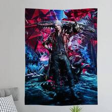 Game  Anime Tapestry Hippie Flower Wall Carpets Dorm Decor Cheap Hippie Wall Hanging - z4 - 查看 4