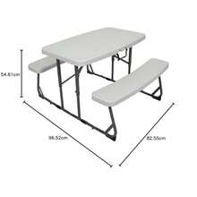 AStansport - Compact Picnic Table G-940 White - Nios - View 3