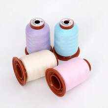 4 Rolls/Set 500 Yards Polyester Sewing Thread Assortment, Multi-Color Suitable For Sewing Machines, Hand Sewing, Embroidery And DIY Crafts - Multicolor - View 5