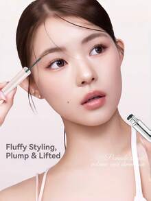 NOVO Waterproof, Sweat-Resistant, Long-Lasting Eyebrow Gel, Natural Fluffy Brow Definition, Suitable For Daily, Date, Spring/Summer, Party, Travel, Y2K Cute Looks, All Makeup Styles, All Hair Colors - 01# Light Brown - View 5