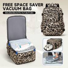 myco bags 威兹航空客舱尺寸 40x30x20 厘米可转换个人物品/随身行李/短途旅行背包，可轻松放入座位下方，便携，符合 TSA 标准，适合飞机/书包 - 彩色 - 查看 11