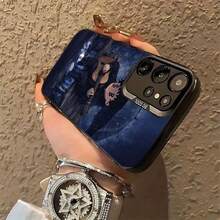 Funda para móvil con estampado de gafas de sol de panda, compatible con fundas de , Apple, VIVO, OPPO, , ,  y Honor. Fabricada en TPU, ofrece protección contra golpes y caídas. Un regalo ideal para amigos y familiares. - Negro - Ver 6