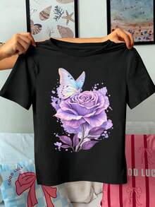 Women T-Shirts - Black - View 1