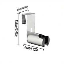 2 cái giá đỡ vòi xịt bồn cầu bằng nhựa ABS, giá đỡ vòi xịt cầm tay cho bồn cầu. - ủng hộ - Xem 3