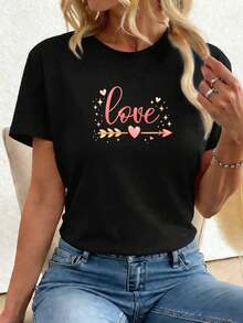 Women T-Shirts - Black - View 1
