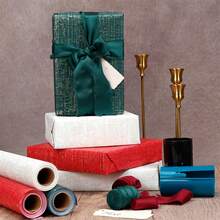 1 Roll Large Size Wrapping Paper, Practical Gift Packaging Paper For Valentine's Day, Birthday, Business Events, Minimalist Design (Excluding Ribbon, Only Wrapping Paper Included) - Gift Paper - View 3