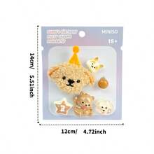 The Tsum Tsum Series Stitch Hole Charms Jointly Launched By MINISO And Cleverly Combine The Cute Stitch Image With Diverse Shapes.(1 PC) - Multicolor - View 10