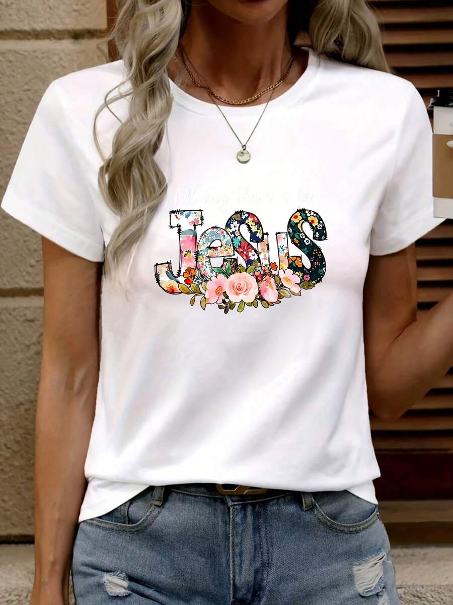 Women T-Shirts - White - View 1