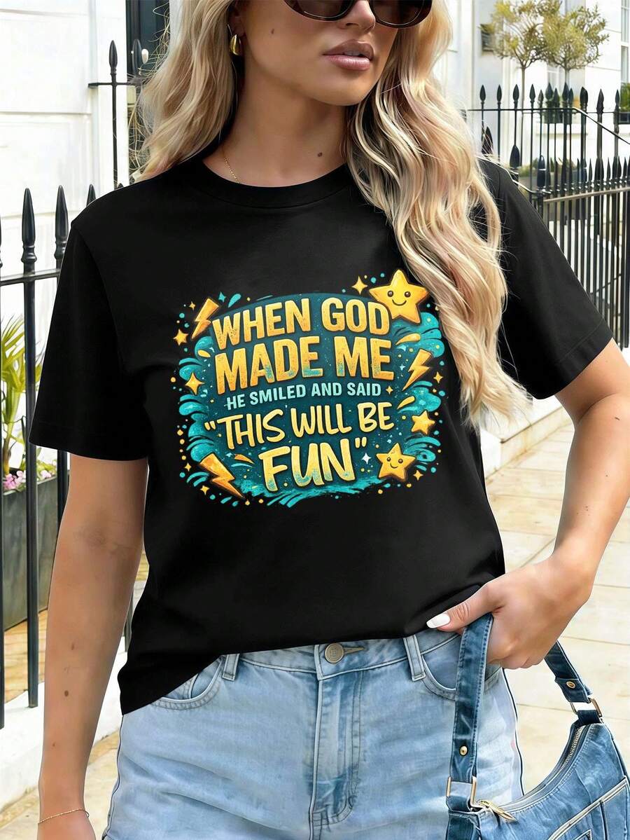 Women T-Shirts - Black - View 1