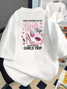 Women T-Shirts - [White] - View 1