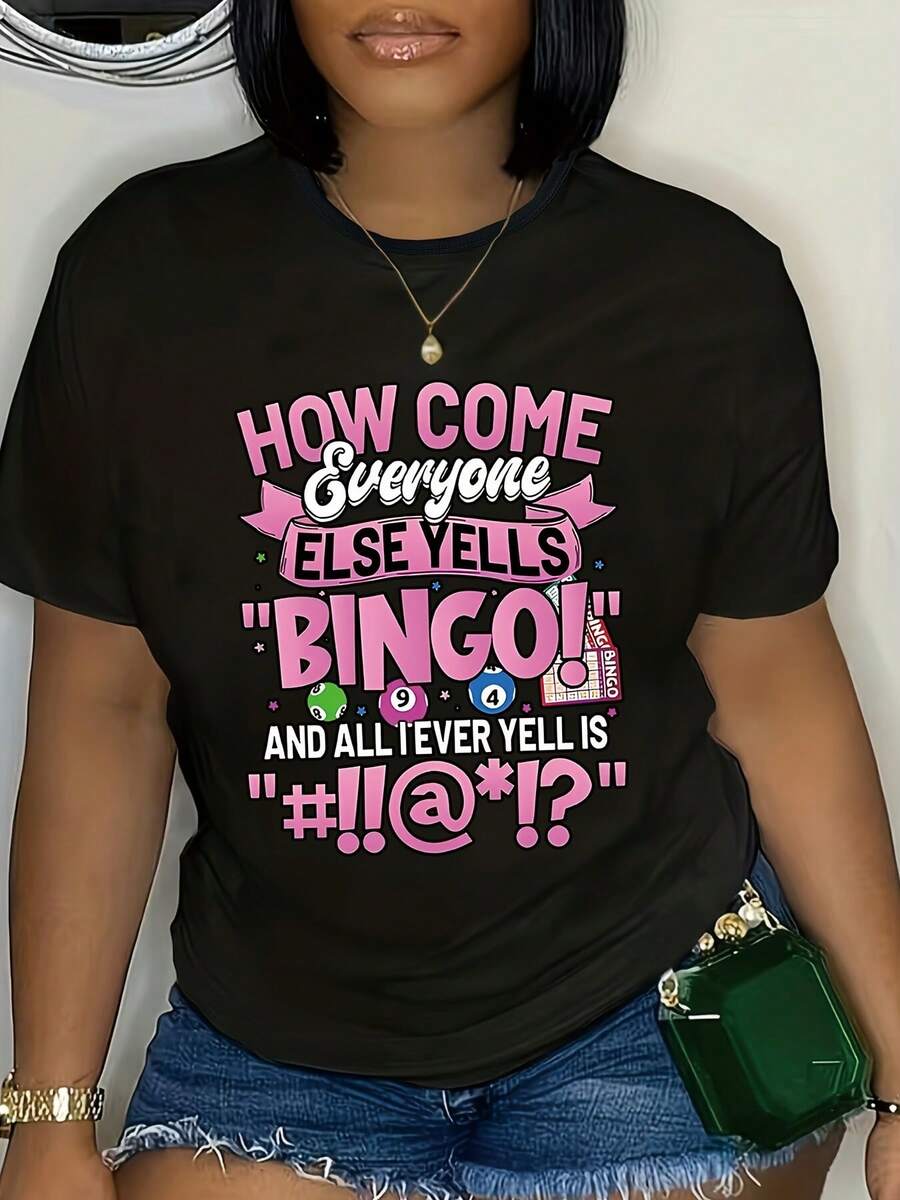 Women T-Shirts - Black - View 1
