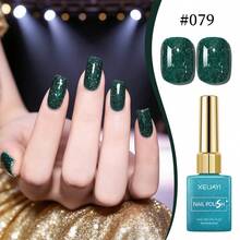 1 Bottle 15ml XEIJAYI Solid Color Gel Nail Polish, High Gloss, Long-Lasting, UV LED Removable Gel Nail Polish - Multicolor - View 111