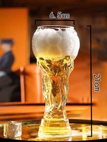 850毫升大容量世界杯奖杯啤酒杯酒吧大容量足球杯奖杯 - 彩色 - 查看 10