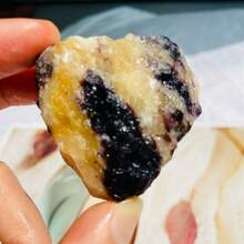 1块天然水晶石英不对称矿石，香薰石，灵性疗愈石，家居装饰，无焰香薰 - 彩色 - 查看 46