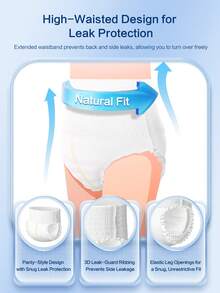 Cofoe Disposable Feminine Intimate Care Pads, 2pcs/Pack, Soft & Breathable, Personal Care, Good For Nighttime & Daily Hygiene - Two-piece set - View 2
