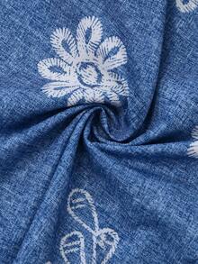 Bộ váy và áo khoác chiffon in hoa thanh lịch dành cho nữ, trang phục thường ngày lãng mạn cho kỳ nghỉ biển, tiệc trà mùa xuân. - Nhiều màu - Xem 7