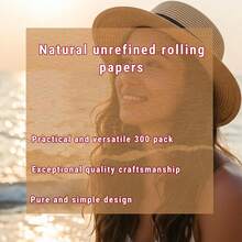 RAW Organic 300 125 1 1_4 Size Rolling Papers 1 Pack = 300 Leaves, 300 Count (Pack Of 1) - 白色 - 查看 6
