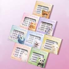 Pokolan 子猫 36束入り つけまつげ 部分つけまつげ つけま のり不要つけまつ毛 グルー不要 接着剤不要 1秒マツエク ノリ不要 部分用 超軽量 人気 可愛い 落ちにくい 粘着力強い 3Ｄつけまつげ 立体感 初心者向け 束感 - 写真の通り - チェックする 5