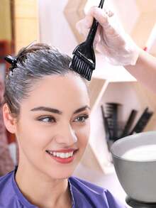 Professional Quality Hair Dye Kit, Salon-Level Dyeing Experience, Includes Dye Bowl And Black Dye Brush Set, Hairstyling Tools And Accessories, Suitable For Salons, Beauty Parlors, Back To School, Holidays - Multicolor - View 3