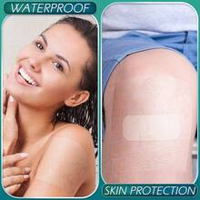 100pcs Invisible Lift & Slim Leg Patches (10cm*10cm) - Plastic Material, Odorless, Waterproof, Comfortable Fit, Suitable For Daily Wear - Waterproof, Odorless Leg Shaping Patches, Create Slim Figure - Multicolor - View 10