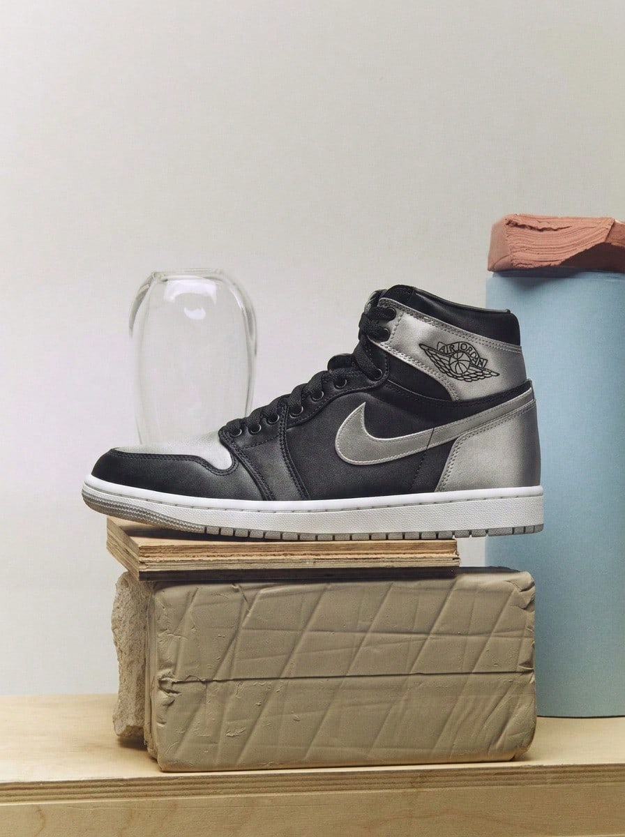 Jordan 1 Retro High OG - 黑/灰/白 - 查看 1