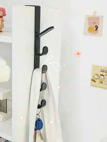 No-Drill, Heavy-Duty Over-The-Door Hooks For Hanging Clothes, Hats, And Keys – A Wall-Mounted Storage Rack Perfect For Bedrooms, Bathrooms, And Dormitories - A - View 8