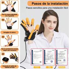 Guantes Robóticos para Rehabilitación de Manos Izquierdo, Talla XL, Equipo de Entrenamiento y Ejercicio - Multicolor - Ver 3