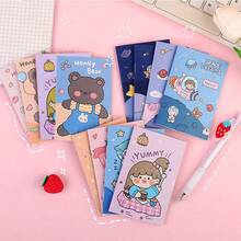 30pcs Minimalist Cartoon Mini Pocket Notebooks, Each With 16 Pages, Suitable As Student Rewards/Gifts, Mini Notebooks, Student Gifts, Notebooks, Girls Notebooks, High Capacity Notebooks, Girls Mini Notebooks, Children's Gifts, Small Notebooks - Multi Color Random - View 9