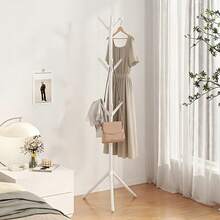 The Tree-Shaped Coat Rack Has 9 Hooks That Can Be Used To Hang Coats, Hats, Handbags, And Scarves, Saving Space In The Entryway, Office, Or Bedroom. It Is Suitable For Jackets And Coats And Is An Ideal Choice For Bedrooms, Living Rooms, And Other Spaces. - Black - View 10