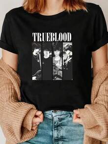 Women T-Shirts - Black - View 1