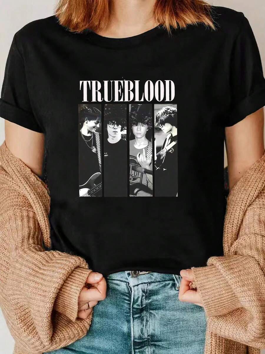 Women T-Shirts - Black - View 1