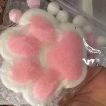 水泥纹理猫爪挤压减压玩具，慢回弹橙葡萄潮流减压玩具，捏捏乐制作器，立方体捏捏乐，Taba粘性捏捏乐 - 彩色 - 查看 10