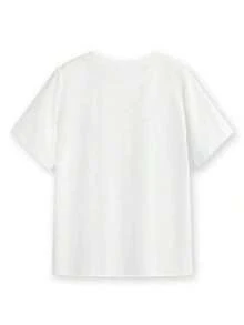 Camiseta de Justin y Hailey Bieber estilo estrella - Blanco 1 - Ver 3