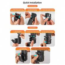 适用于 Osmo Pocket 4 的磁性支架，适用于 Osmo Pocket 4 的底座，带可调节角度的多功能桌面底座，适用于 Osmo Pocket 4 配件。特点：内置 6 个高强度磁铁，吸附力强，防止掉落。 - 查看 10