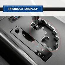 Car Center Console Shift Slider Cover For IS250 IS350 2005-2013, Replacement Gear Shift Position Slide Trim - A - View 3