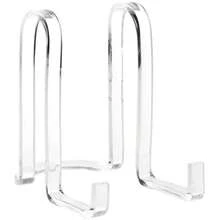 Brand Clear Acrylic Ribbon-Style Display Easel - Claro - Ver 2